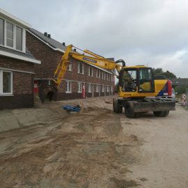 Bestratingswerkzaamheden  woningen Westergouwe te Gouda