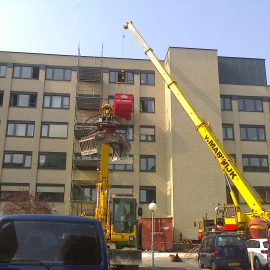 Renovatiewerkzaamheden OCLC te Leiden