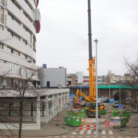 Renovatie sloop Grafisch Lyceum Rotterdam